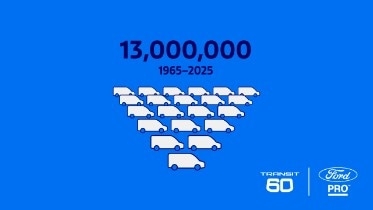 More than 13,000,000 Ford Transits have been produced sin... More than 13,000,000 Ford Transits have been produced sin...